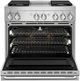 JennAir® NOIR™ 36" Stainless Steel Pro Style Dual Fuel Range-1