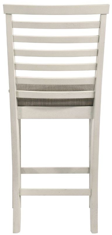 Liberty Furniture Brook Bay Gray/Textured White Counter Chair-4