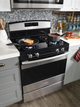Amana® 30" Free Standing Gas Range-Stainless Steel-1