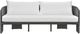 TOV Furniture Alexa Black/Cream White Linen/Rattan Outdoor Sofa-3