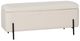 Powell® Mavis Cream Upholstered Storage Bench-0