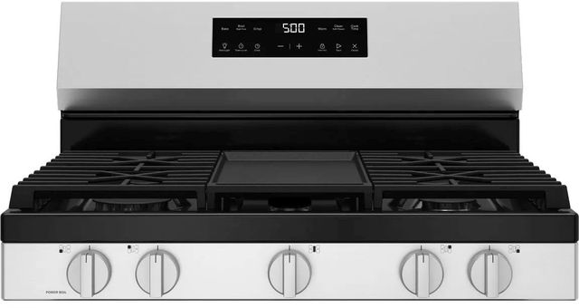 GE® 500 Series 30" Stainless Steel Freestanding Gas Range-3