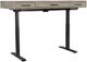 aspenhome® Platinum Gray Linen 60" Lift Desk-1
