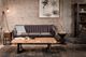Moe's Home Collection Hippo Brown/Grey Stool-1