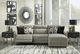 Signature Design by Ashley® Colleyville 3-Piece Stone 104" Right-Arm Facing Power Reclining Sectional and Chaise-1