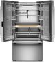 KitchenAid® 36" 24.8 Cu. Ft. PrintShield™ Stainless Counter Depth French Door Refrigerator with Internal Water Dispenser-1