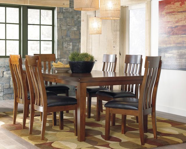 Signature Design by Ashley® Ralene 9-Piece Medium Brown Dining Set-3