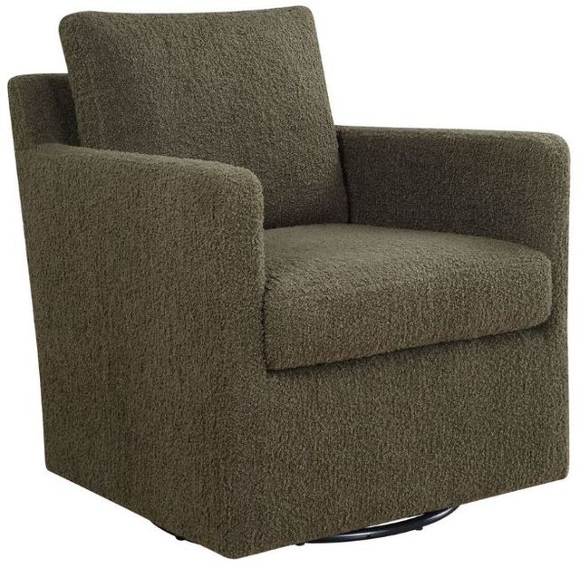 Uttermost® Tisdell Kale Green Swivel Glider-0