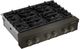 KitchenAid® 36" Black Ore Commercial-Style Gas Rangetop-1