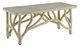 Currey & Company Creekside Faux Bois Portland Accent Table -0