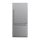 Vitara 30 in. 17.6 Cu. Ft. Stainless Steel Look Bottom Freezer Refrigerator -0