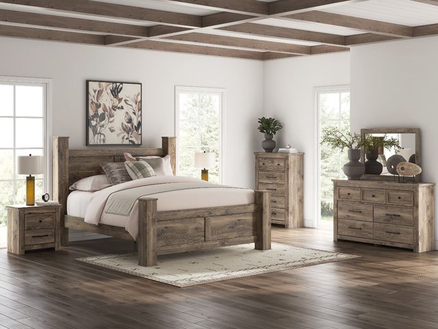 Signature Design by Ashley® Rusticott Brown Dresser and Mirror-3