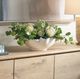 Uttermost® Protea Blooms Green/White Centerpiece-1
