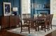 A-America® Henderson Muscavado Brown Trestle Dining Table-3
