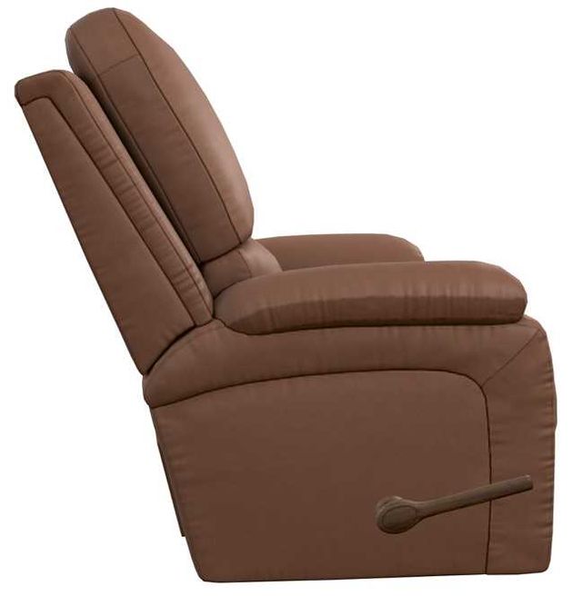 La-Z-Boy® Greyson Caramel Leather Manual Wall Recliner-2