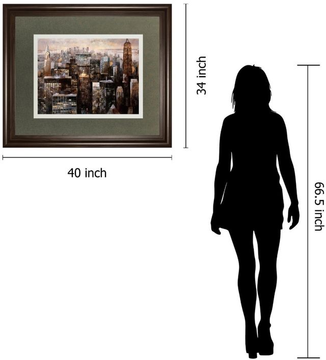 Classy Living Bofarull M. Manhattan by Night Wall Art-2