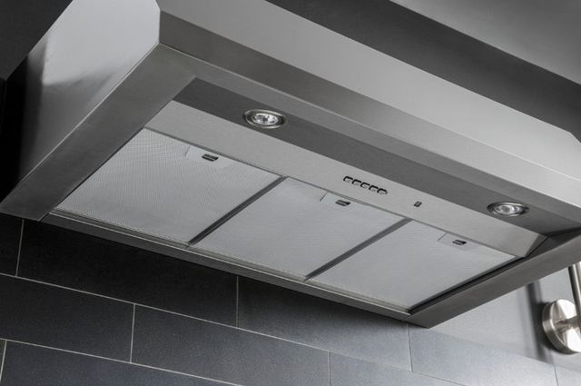 GE® 36" Stainless Steel Commercial Wall Mounted Range Hood-3