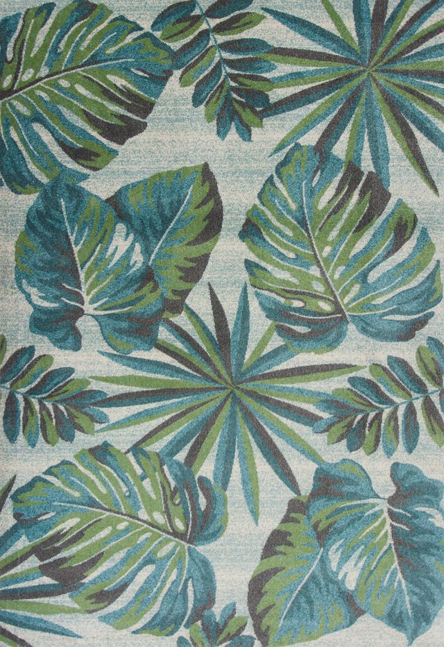 KAS Rugs Stella Teal/Green Nassau 5'x8' Rug-0
