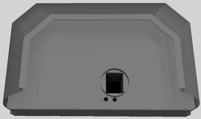 Vent-A-Hood® Designer Series 42" Gunsmoke Wall Mounted Range Hood-2