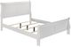 Coaster® Louis Philippe White Full Sleigh Panel Bed-1