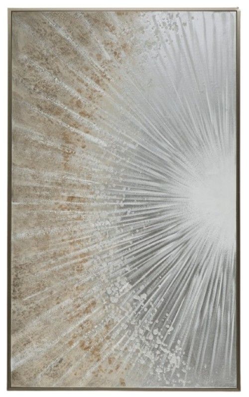 Signature Design by Ashley® Waldard Gray/Taupe/White Wall Art-4
