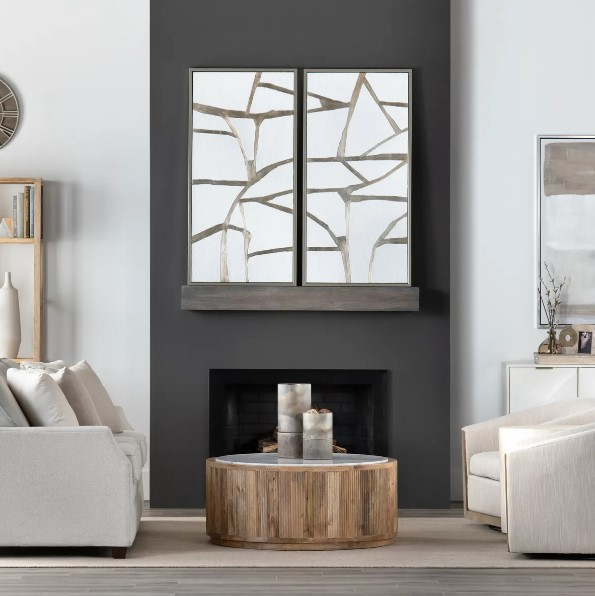 Crestview Collection Silverlines Wall Art - Thumbnail 3