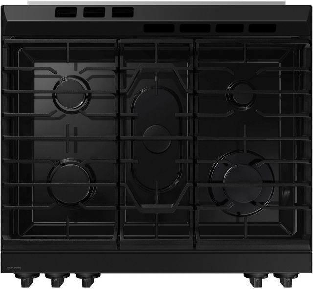 Samsung Bespoke 30" Stainless Steel Slide In Gas Range-4