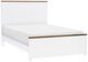 Legacy Classic Dutton Toasted/White Youth Full Panel Bed-0