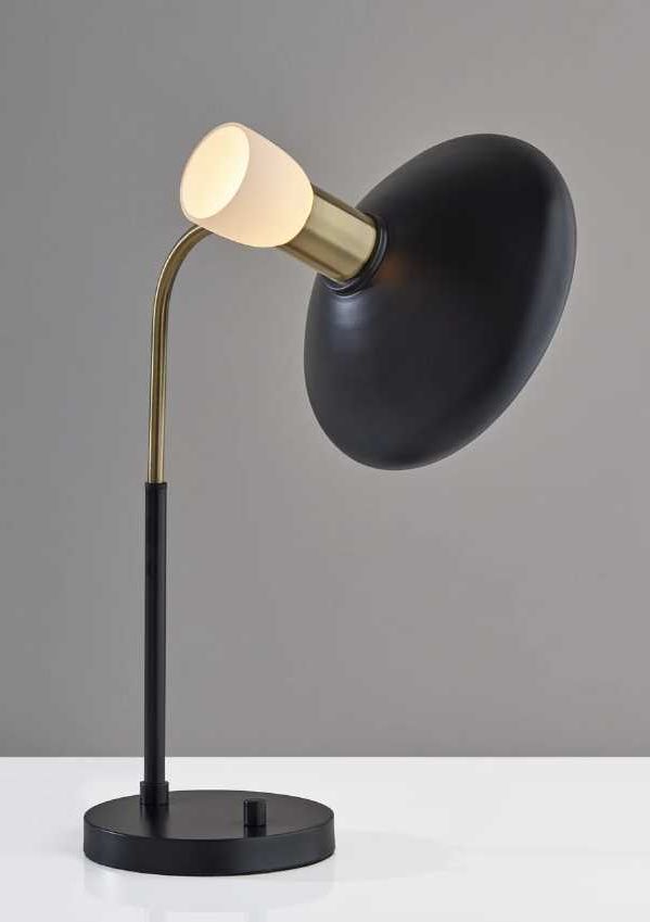 Adesso® Patrick Black Desk Lamp-3