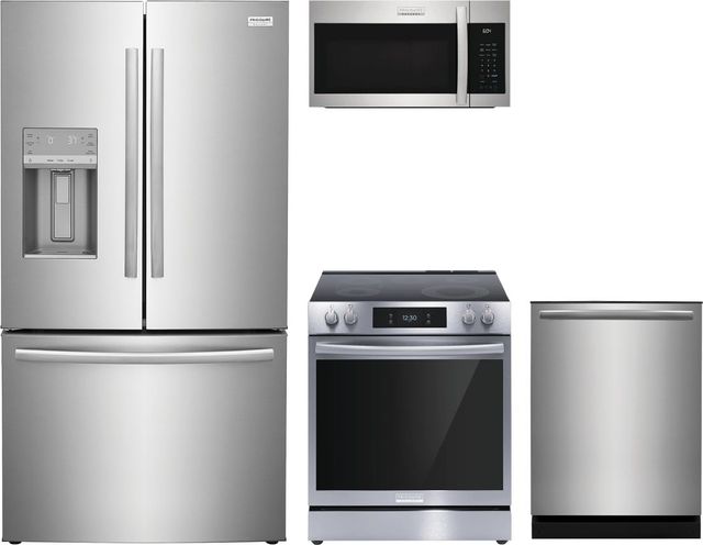 Frigidaire Gallery® 4 Piece Stainless Steel Electric Kitchen Package-0