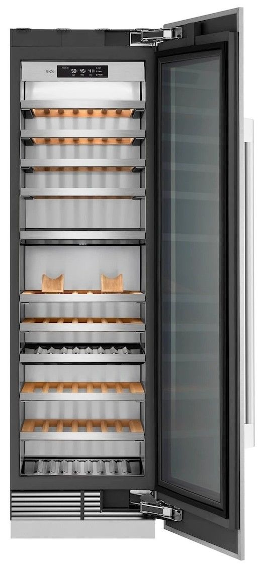 SKS 24" Panel Ready Built-In Wine Refrigerator-1