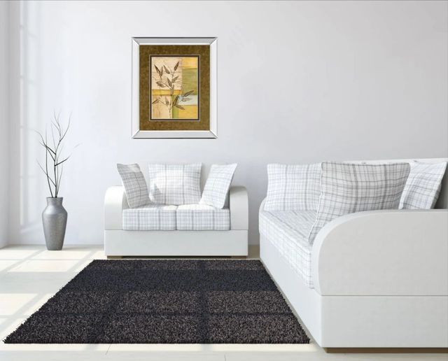 Classy Art Urban Garden l by Norm Olson Mirror Framed Wall Art-2