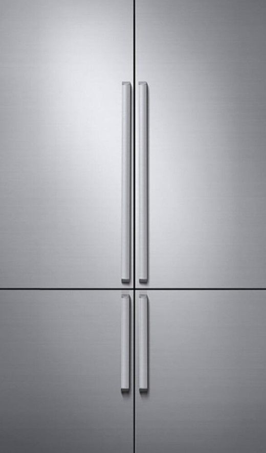 Dacor® Silver Stainless Steel 48" French Door Refrigerator Panel Kit-1