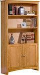 Archbold Furniture Customizable Alder 36" x 84" Bookcase with Doors-0