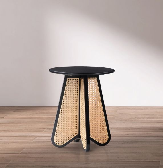 Meridian Furniture Butterfly Black/Brown End Table-3