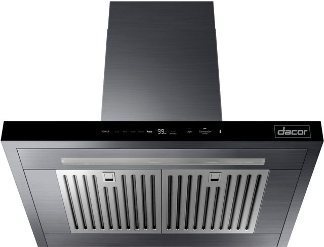 Dacor® 30" Graphite Stainless Steel Wall Mounted Range Hood-2