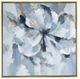 A & B Home Blue/Gray Flower Motif Wall Art-1