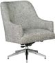 Fairfield® Customizable Devin Leather Swivel Chair-0