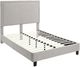 Elements International Erica Heirloom Grey Queen Bed-1