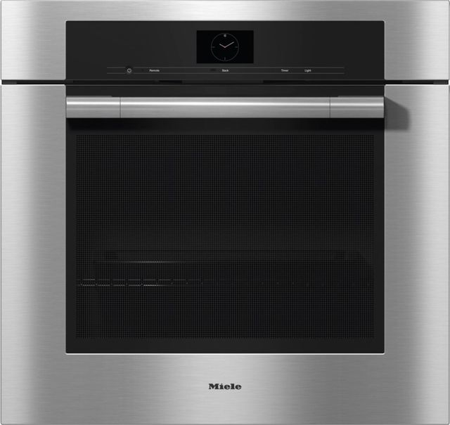 Miele 30" Clean Touch Steel Single Electric Wall Oven -0