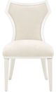 Michael Amini® La Marisia Creamy Pearl Vanity Chair-1