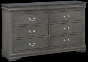 louis philippe dresser grey Louis Philippe Gray Dresser