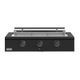 Caliber™ Rockwell Social 48" 3-Burner Matte Black Built-In Natural Gas Grill with Pewter Hardware-0