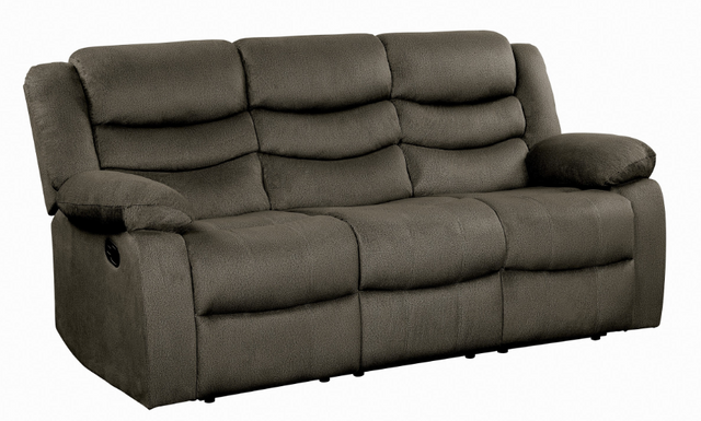Canapé inclinable Discus en tissu gris Mazin Furniture