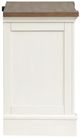 Magnussen Home® Kingston Whisper White/Cerused Nutmeg Nightstand-4