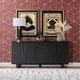 Crestview Collection Dylan Black Sideboard-1