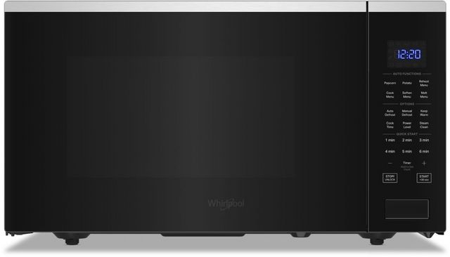 Whirlpool® 1.6 Cu. Ft. Stainless Steel Countertop Microwave 