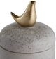 Crestview Collection Branches 2-Piece White Urn with Lids Set-2