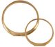 Uttermost® Jimena 2-Piece Gold Ring Sculptures Set-0