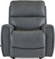 La-Z-Boy® Apollo Blue Grey Leather Manual Wall Recliner-1
